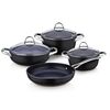 Set de oale de gătit antiaderente 4Home Titaniumdin 7 piese