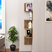 Wandregal Desaldo Walnut