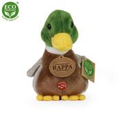 Rappa Pluszowa kaczka z dźwiękiem, 17 cm ECO-FRIENDLY