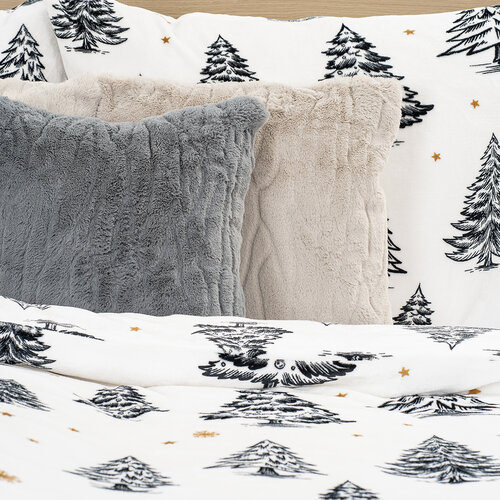 4Home Obliečky mikroflanel Frosted Trees, 140 x 200 cm, 70 x 90 cm