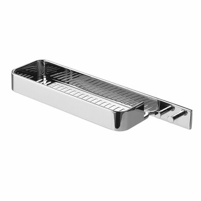 GEDY A91813 Il Giglio полиця для душової кабіни, 40 x 4,2 x 11,5 см, хром