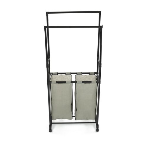Tárolóállvány GD-176 BK, műanyag, fekete