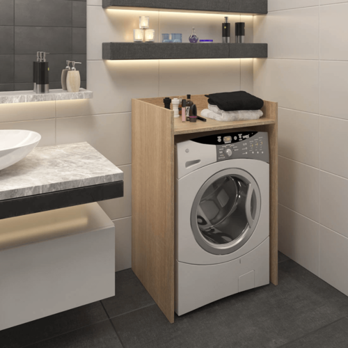 Dulap pentru mașină de spălat VOJTO, stejar sonoma