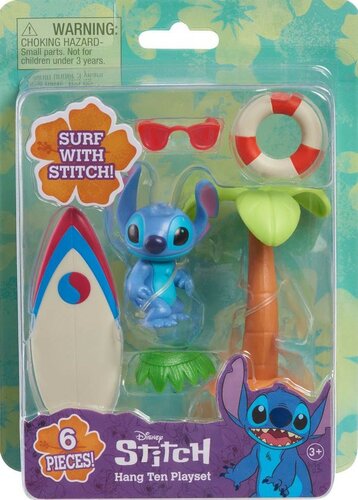 Stitch Figurină cu surf