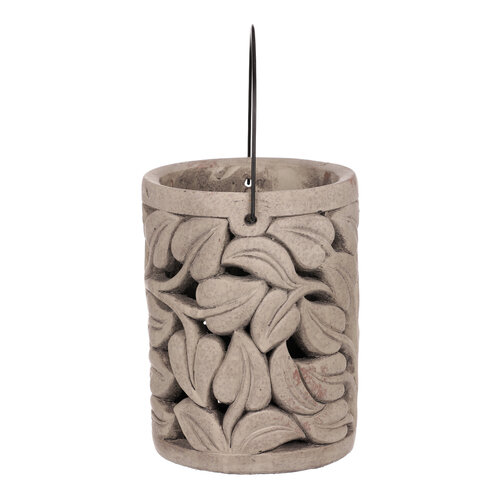 Felinar decorativ Folia, 19 x 25 cm, beton
