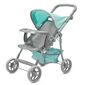 Baby Mix Sportovni kočárek pro panenky Lanamentolová, 58,5 x 33 x 61,5 cm