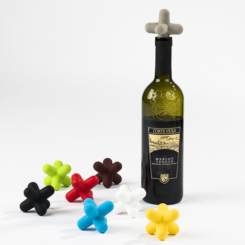 Zatyczka Spark Bottle, szara