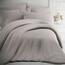 Lenjerie de pat din bumbac Kvalitex, gri deschis,200 x 200 cm, 2 bucăți 70 x 90 cm