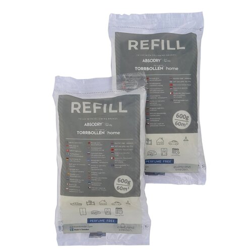 Everbrand Nadomestni vrečke za vlažnostni absorberAbsodry Duo Family Bag 3-series, 2 x 600 g