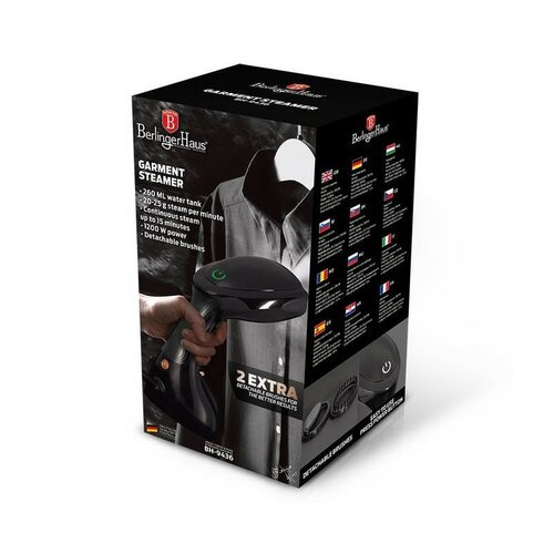 Berlinger Haus Parownica do ubrań Black Rose Collection, 2 szczotki