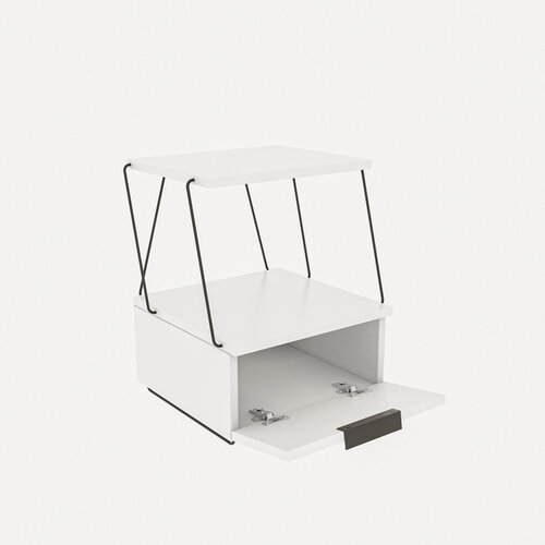 Nachttisch Tekoba White