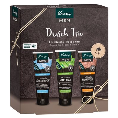 Kneipp Set cadou pentru bărbați, 3 x 75 ml