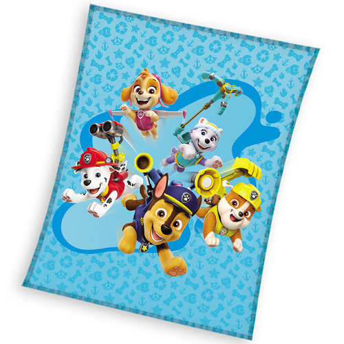 Koc dziecięcy Paw Patrol Latająca Jednostka, 150 x 200 cm