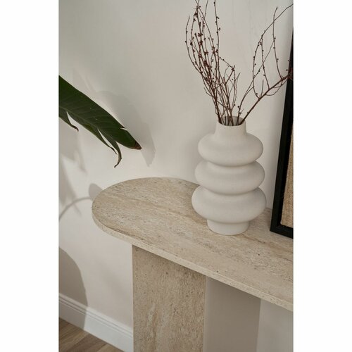 Sira Travertine konzolasztal