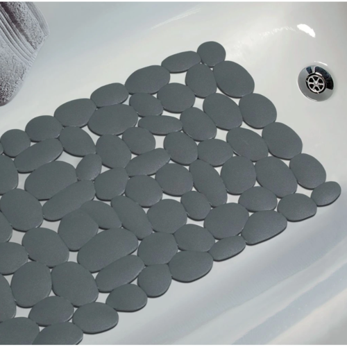 Spirella Anti-Rutsch-Badewannenmatte MARATHON, dunkelgrau, 73 x 36 cm