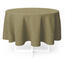 Baumwolltischdecke Table khaki, Durchmesser 150 cm