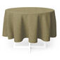 Table pamut asztalterítő khaki, átmérő 150 cm
