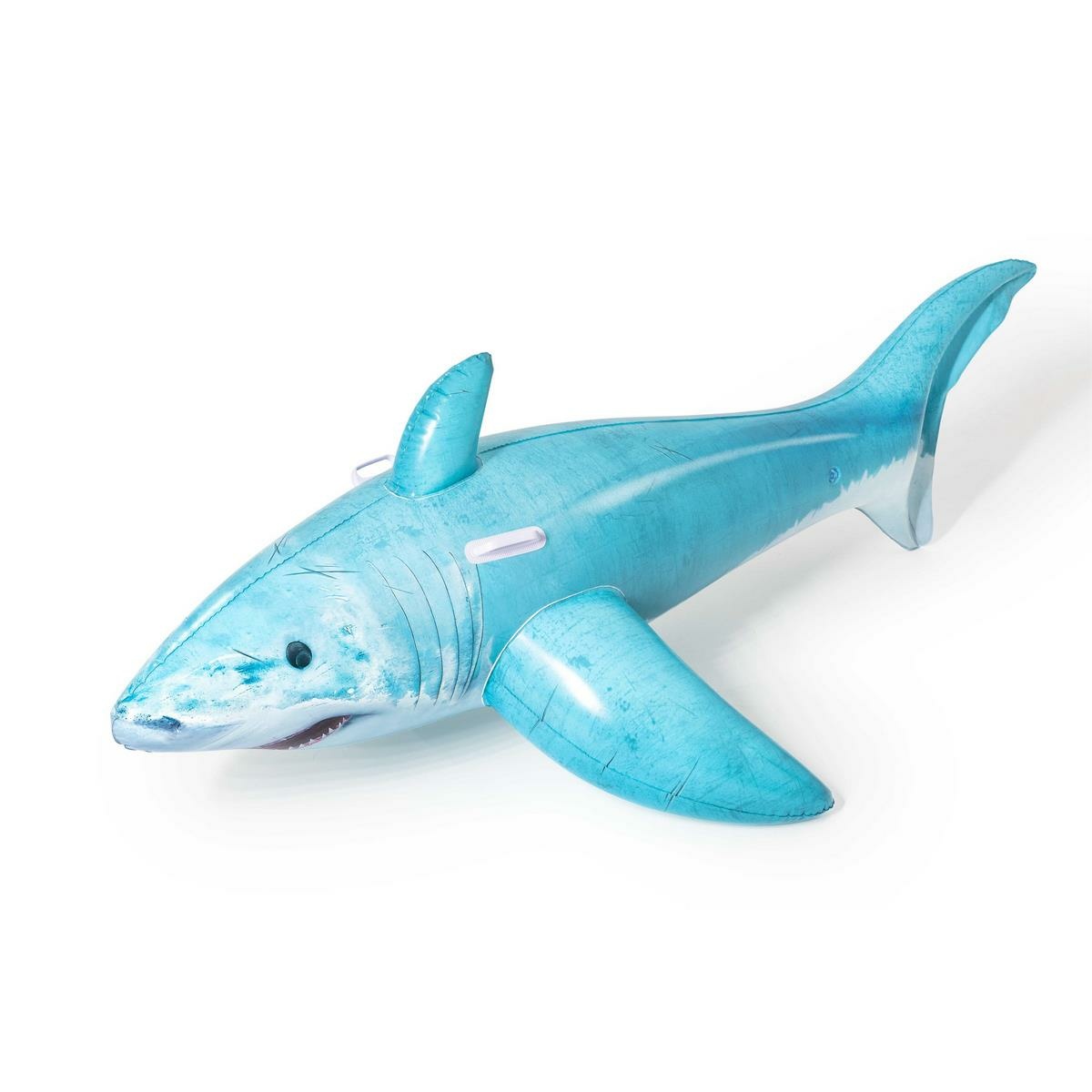 Bestway Nafukovací žralok s držadlami, 183 x 102 cm
