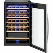 ProfiCook WK 1235 chłodziarka do wina na 36 butelek, stal nierdzewna