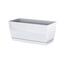Plastični koritec Coubi Case z posodico, bel, 39cm