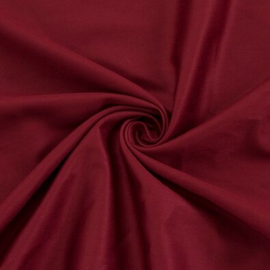 Kvalitex Satin foaie cu elastic burgundy , 120 x200 cm