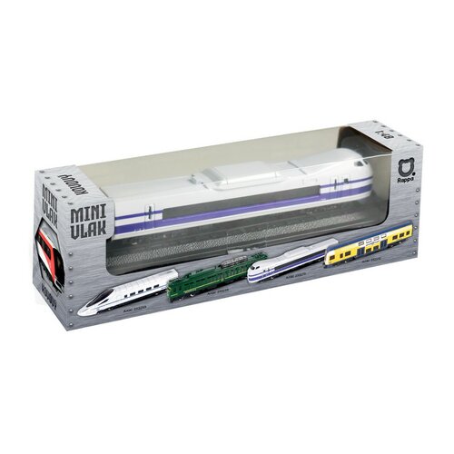 Tren rapid mini din metal Rappa, 15 cm