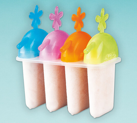 Formičky na zmrzlinu, viacfarebná