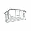 GEDY 2483 Inteligentna półka narożna pod prysznic,20 x 8 x 15,1 cm, srebrna