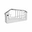 GEDY 2483 Inteligentna półka narożna pod prysznic,20 x 8 x 15,1 cm, srebrna