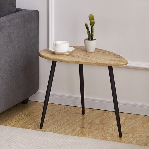 Măsuță auxiliară 60 x 40 cm, stejar sălbatic