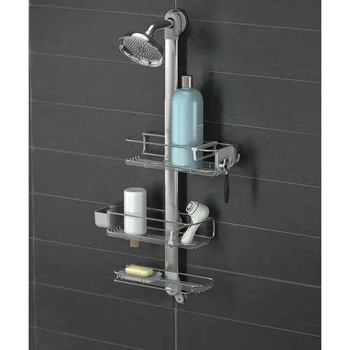 Simplehuman Regulowany uchwyt pod prysznic Plus
