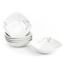 Mäser Chanson 6 részes tálka készlet, 14,5 cm Mäser Chanson 6 részes tálka készlet, 14,5 cm