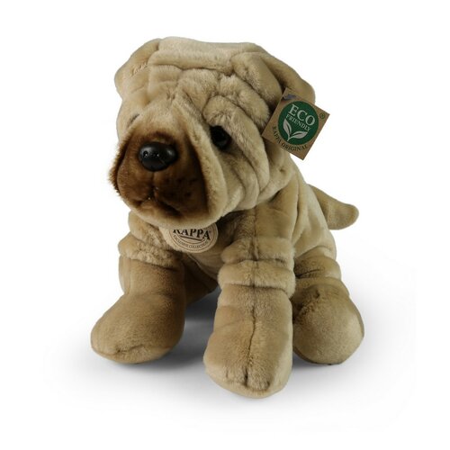 Rappa Pluszowy pies Shar pei 30 cm ECO - FRIENDLY