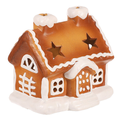 Svetilnik Perníkový domeček, keramika, 8 cm