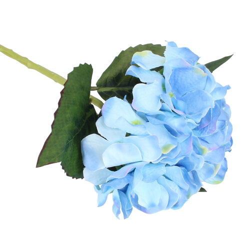 Sztuczny kwiat Hortensja, niebieski