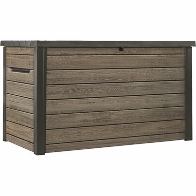 Keter cutie de depozitare pentru grădină Deco 870 l, maro deschis