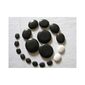 Lávové masážní kameny Basalt, 18 ks