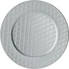 Tellermatte Silver Rhombus, 33 cm