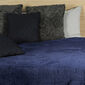 Deka XXL / Přehoz na postel tmavě modrá, 200 x 220 cm