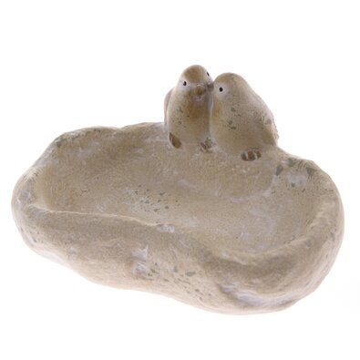 Terakotna pijačka za ptice Spring, 20 x 10 x 15,5cm