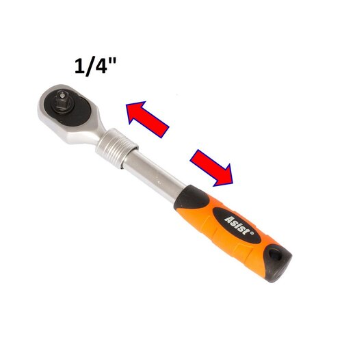 Clichet telescopic cu clichet 1/4"Asist AR26-3303