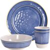 Set vase Redcliffs 12 piese melamină,albastru
