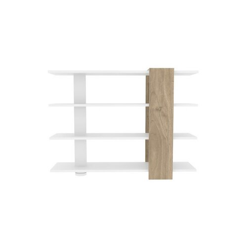 Knižnica Nur White and Walnut