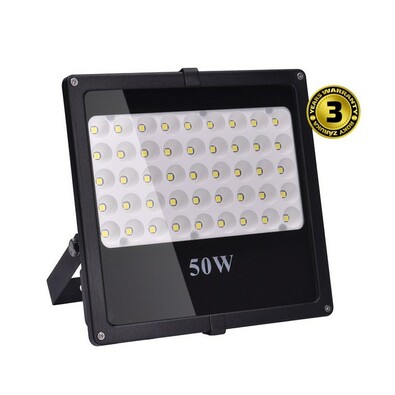 Solight WM-50W-F LED venkovní reflektor 50 W, černá