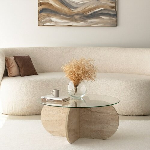 Couchtisch Bubble Travertine