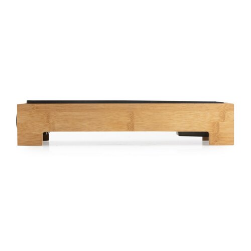 DOMO DO9270G stolní elektrický Plancha gril Bamboo Style
