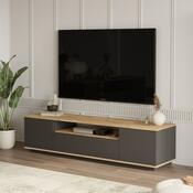 Televizní stolek Fran Atlantic Pine and Anthracite
