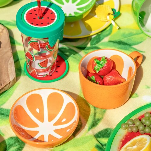 Altom Kerámia jumbo bögrék Tropicana narancs 470ml, 2 db