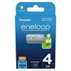 Panasonic Komplet polnilnih baterij BK-3MCDE/4BE2000mAh Ni-MM Eneloop AA