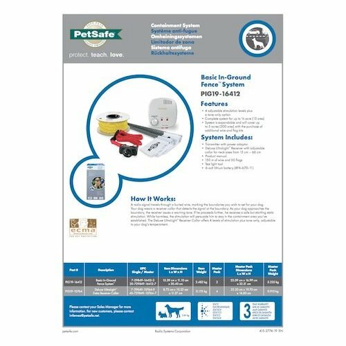 Elektrický ohradník pre psov PetSafe® Basic